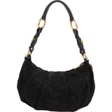Prada Tessuto Gaufre Ring Triangle Hobo Shoulder Bag