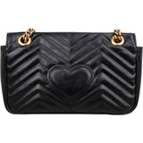 Gucci Chevron Leather GG Marmont Camera Crossbody Bag
