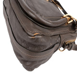 Chloé Pebbled Leather Small Paraty Shoulder Handbag