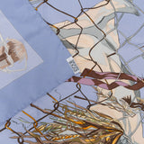 Hermès Grand Vent Silk Carre 90 Scarf Tuch