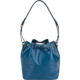 Louis Vuitton Blue Epi Leather Sac Noé Petit Shoulder Bag