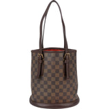 Louis Vuitton Monogram Damier Ebene Marias Bucket PM  Shoulder Bag