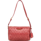 Miu Miu Quilted Nappa Leather Shoulder Bag