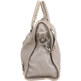 Balenciaga Grey Leather Classic City Handbag