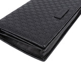 Gucci Microguccissima Leather Wallet On Strap Crossbody Bag