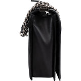 Chanel Quilted Patent Leather Jumbo Boy Single Flap Crossbody Bag