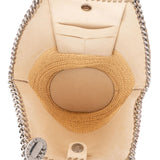 Stella McCartney Shaggy Deer Raffia Falabella Tote Basket Shoulder Bag