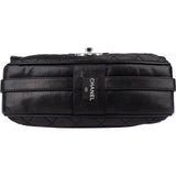 Chanel Quilted Lambskin Modern Palladium Chain Jumbo Single Flap Shoulder Bag