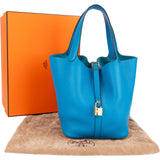 Hermès Taurillon Clemence Leather Picotin Lock 26 Handbag