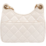 Chanel Quilted Leather Wavy CC Lucky Number 5 Small Crossbody Bag