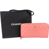 Chanel Quilted Caviar Leather Classic CC Wallet