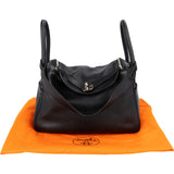 Hermès Clemence Leather Lindy 30 Handbag
