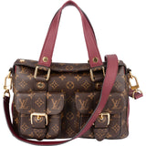 [🔄️B24 / F08] Louis Vuitton Monogram Canvas Manhattan Shoulder Bag - vintageandkickz