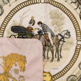 Hermès La Promenade de Longchamps Silk Carre 90 Scarf Tuch