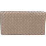 Bottega Veneta Bicolor Intrecciato Leather Wallet
