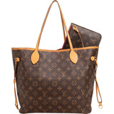 Louis Vuitton Monogram Canvas Neverfull MM Shoulder Bag