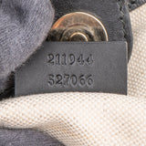 Gucci Black Monogram GG Canvas Sukey Handbag