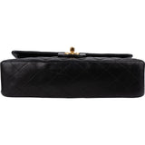 Chanel Quilted Lambskin Medium Double Flap Shoulder Bag