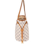 Louis Vuitton Monogram Damier Azur Canvas Neverfull PM Handbag - vintageandkickz
