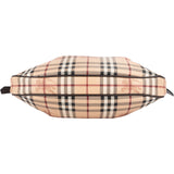 Burberry Haymarket Check Hobo Shoulder Bag