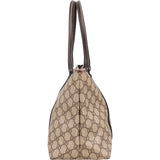 Gucci Monogram GG Supreme Canvas Tote Shoulder Bag