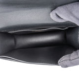 Burberry Black Leather TB Belt Handbag
