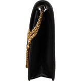 Yves Saint Laurent Calfskin Vintage Sun Medallion Envelope Flap Shoulder Bag