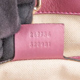 Gucci Monogram GG Heart Bit Tote Handbag - vintageandkickz