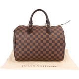 Louis Vuitton Monogram Damier Ebene Speedy 30 Handbag