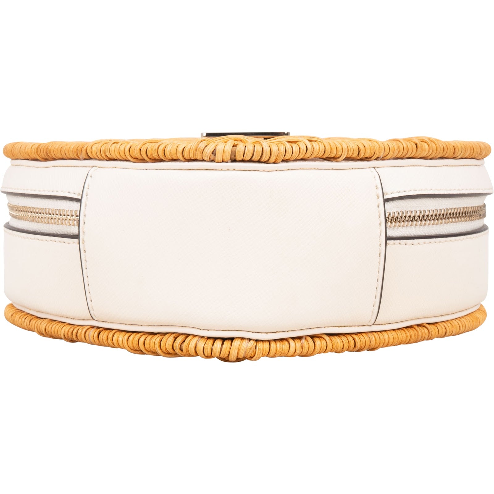 [🔄️B09 / F54] Kate Spade Wicker Heart Crossbody Handbag - vintageandkickz