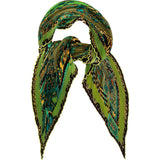 Hermès Native Print Plissé Tuch Scarf