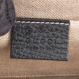 Gucci Pebbled Leather Interlocking GG Small Crossbody Bag