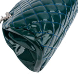 Chanel Quilted Patent Leather Mademoiselle Bowler Shoulder Bag