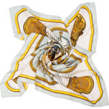 Hermès Grand Apparat Silk 90 Scarf Tuch