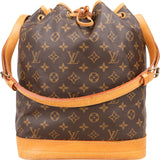 Louis Vuitton Monogram Canvas Sac Noé Grande Shoulder Bag