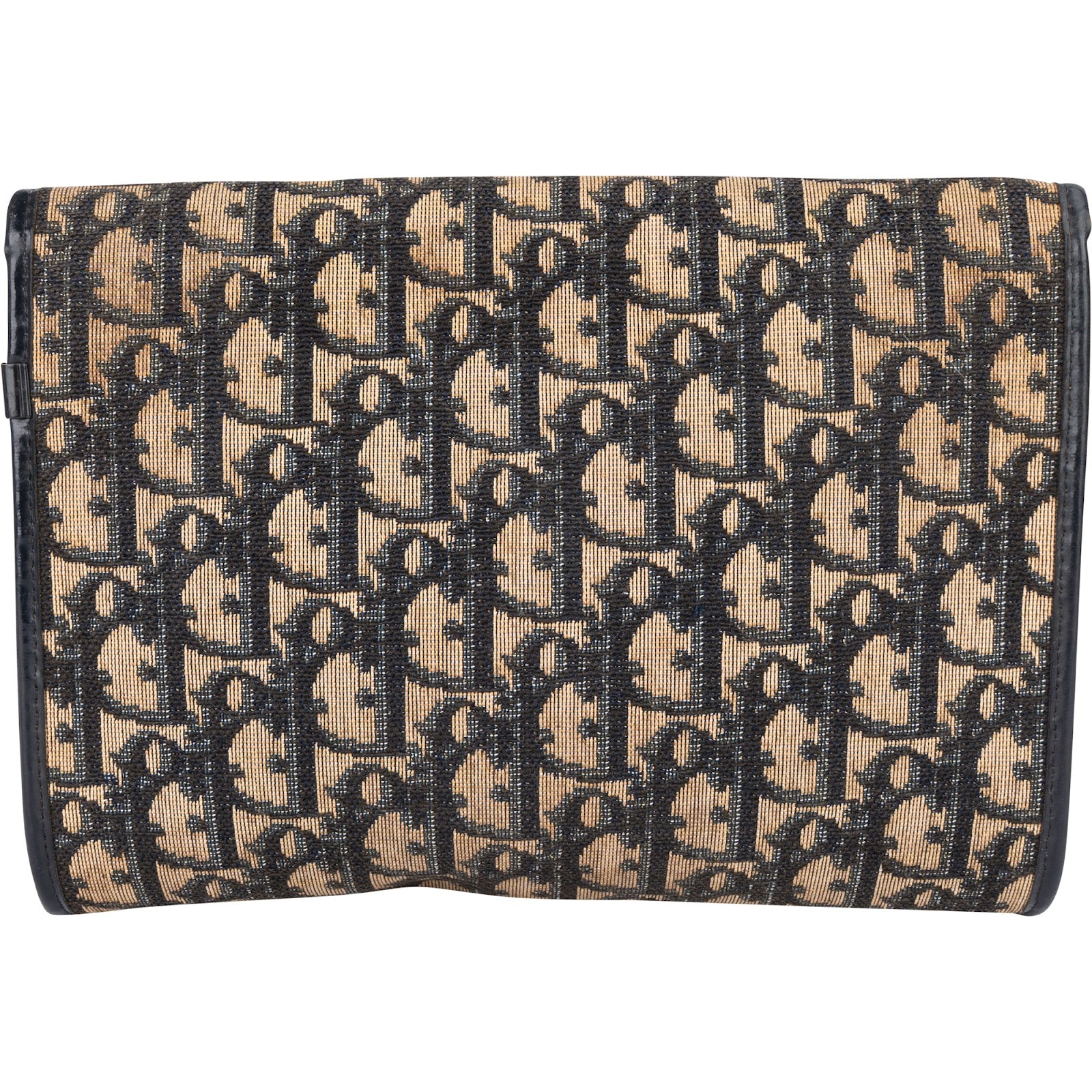 Christian Dior Trotter Monogram Clutch Bag - vintageandkickz