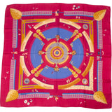 Hermès Fête au Village Silk 90 Scarf Tuch