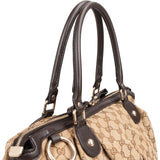 Gucci Monogram GG Canvas Sukey Tote Handbag