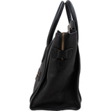 Céline Black Calfskin Luggage Handbag
