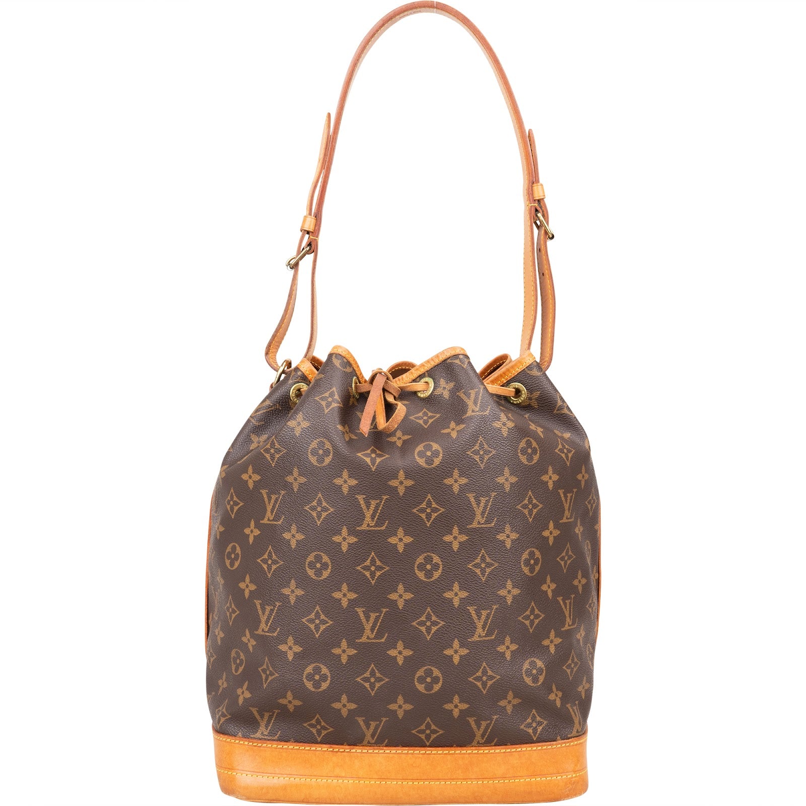 Louis Vuitton Monogram Canvas Sac Noé Grande Shoulder Bag - vintageandkickz