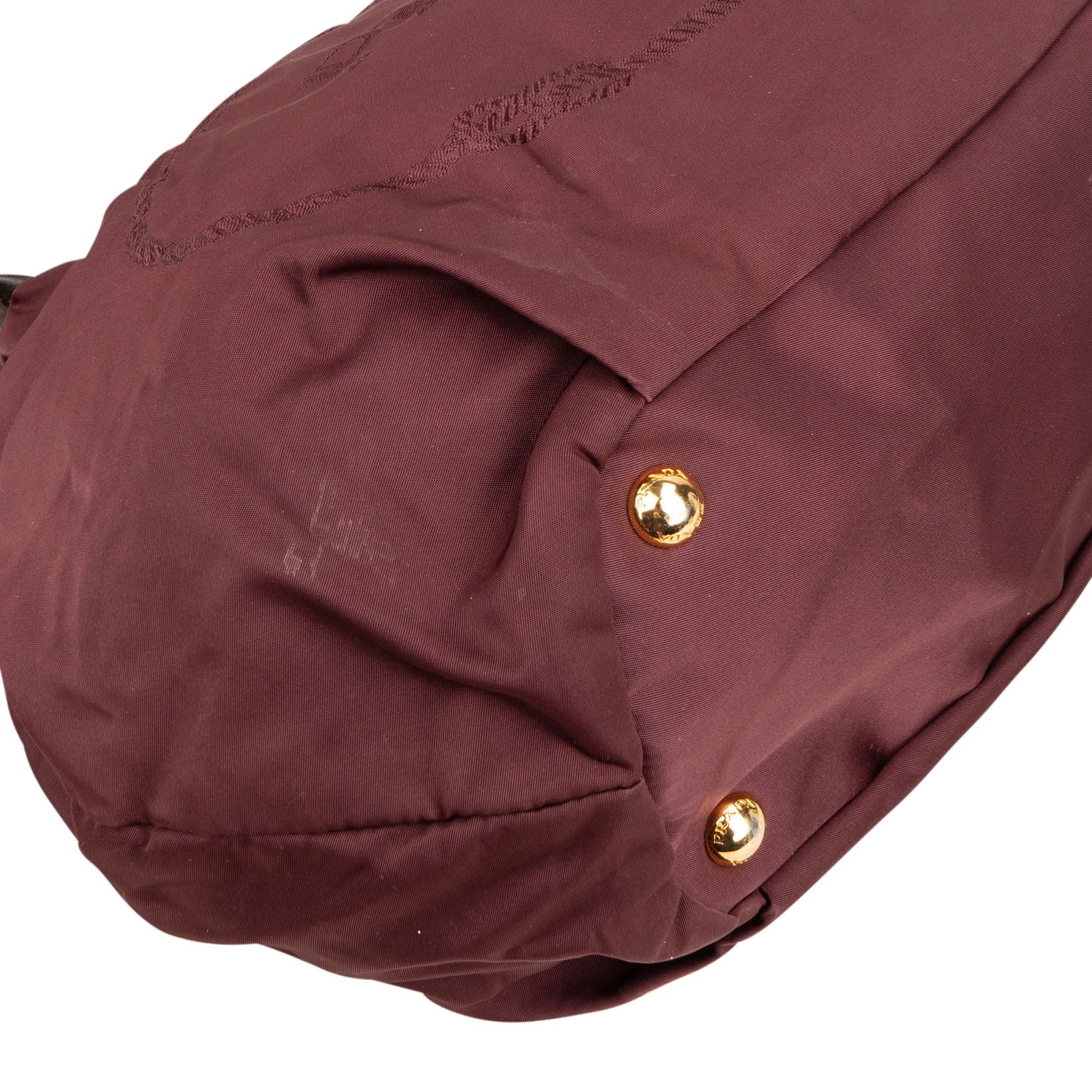 Prada Canapa Tessuto Drawstring Shoulder Bag - vintageandkickz