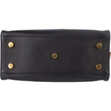 Saint Laurent Black Leather Baby Cabas Handbag