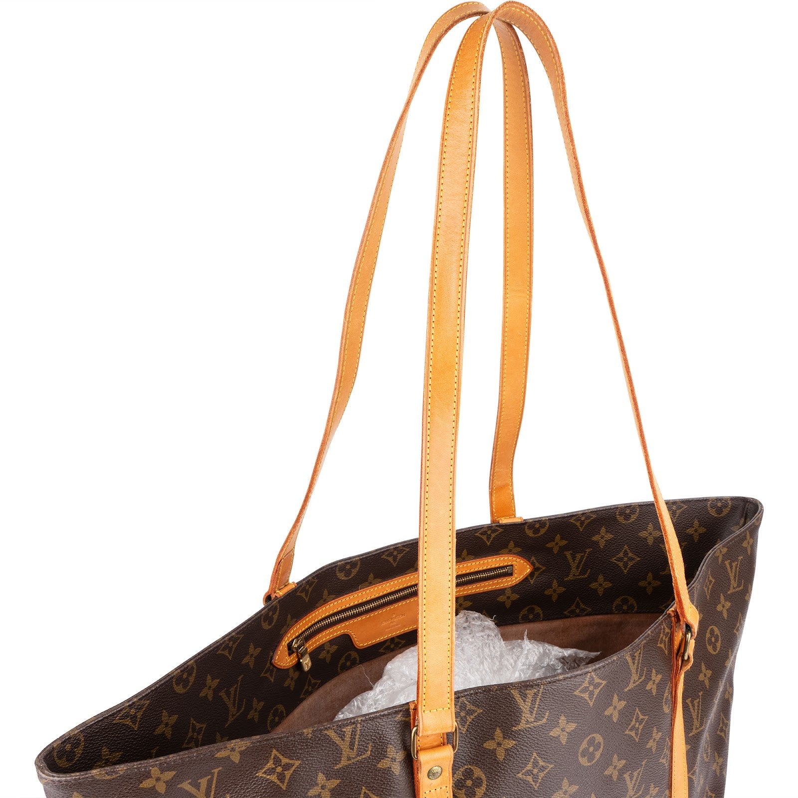 Louis Vuitton Monogram Canvas Sac Shopping Shoulder Bag - vintageandkickz