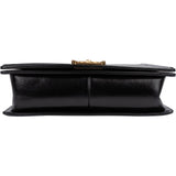 Chanel Quilted Crinkled Calfskin Limited "A Tale from Paris to Salzburg" Large Boy Crossbody Bag