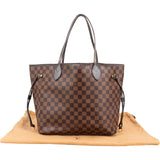 Louis Vuitton Monogram Damier Ebene Neverfull MM Shoulder Bag