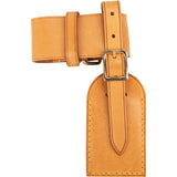 Louis Vuitton Vachetta Leather Luggage Tag Set (M.Y.)