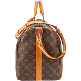 Louis Vuitton Monogram Canvas Keepall 50 Bandoulière Travel Bag