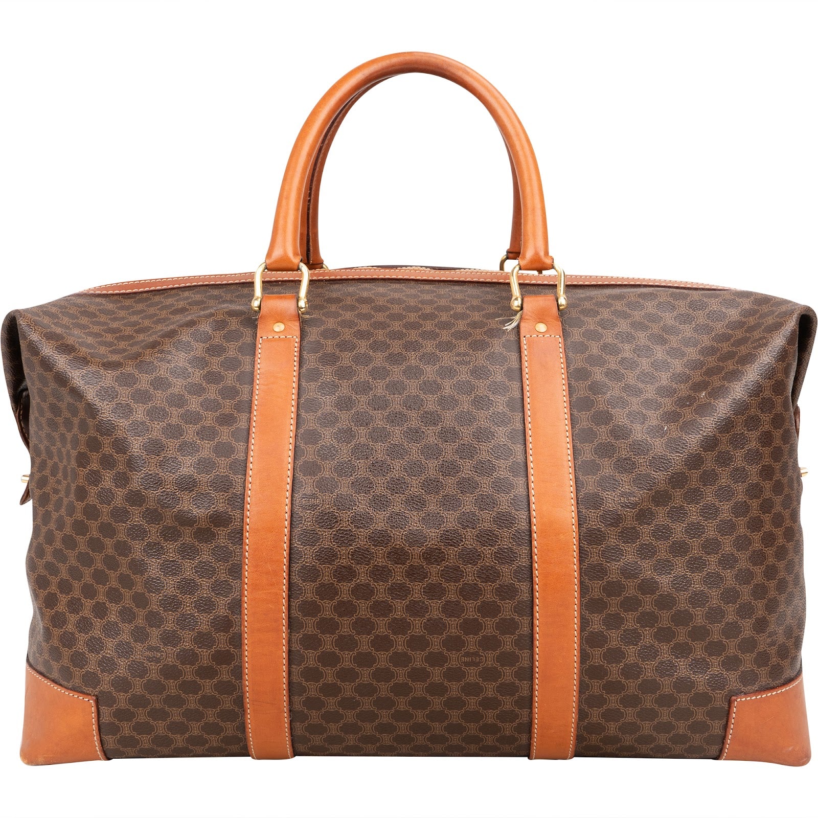 Celine Macadam Canvas Vintage Travel Bag - vintageandkickz