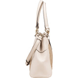 Coach Monogram Signature Canvas Prairie Satchel Handbag