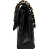 Chanel Quilted Lambskin 24K Double Flap Shoulder Bag